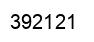 Número 392121 imagen negro