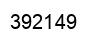 Number 392149 black image
