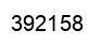 Número 392158 imagen negro