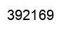 Number 392169 black image