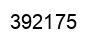 Number 392175 black image