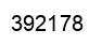 Number 392178 black image