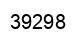 Number 39298 black image