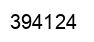 Number 394124 black image