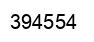 Número 394554 imagen negro