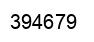 Number 394679 black image