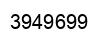 Número 3949699 imagen negro
