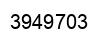 Número 3949703 imagen negro