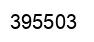Number 395503 black image