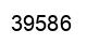 Number 39586 black image
