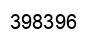 Number 398396 black image