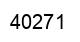 Número 40271 imagen negro