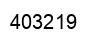 Number 403219 black image