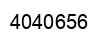 Número 4040656 imagen negro