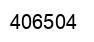 Number 406504 black image