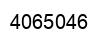 Number 4065046 black image