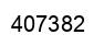 Number 407382 black image