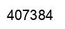 Number 407384 black image
