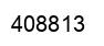 Number 408813 black image