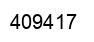 Number 409417 black image