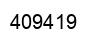 Number 409419 black image