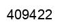 Number 409422 black image