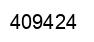 Number 409424 black image
