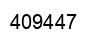 Number 409447 black image