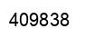 Number 409838 black image