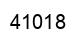 Number 41018 black image
