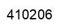 Number 410206 black image