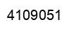 Number 4109051 black image