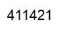 Número 411421 imagen negro