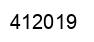 Número 412019 imagen negro