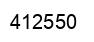 Número 412550 imagen negro