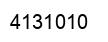 Number 4131010 black image