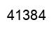 Número 41384 imagen negro