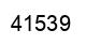 Number 41539 black image