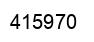 Número 415970 imagen negro