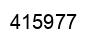 Número 415977 imagen negro