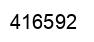 Número 416592 imagen negro