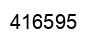 Número 416595 imagen negro