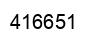 Number 416651 black image