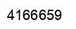 Número 4166659 imagen negro