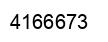 Número 4166673 imagen negro