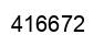 Number 416672 black image