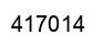 Number 417014 black image