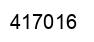 Number 417016 black image