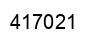 Number 417021 black image