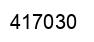 Number 417030 black image